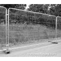 Fence Heras galvanisée à chaud pour le chantier